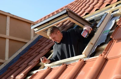 Pose de fenêtres de toit Velux à Têche